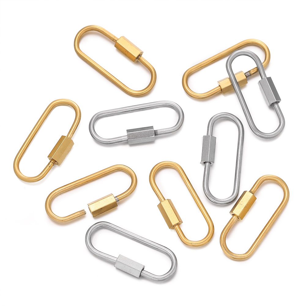 Heavy Equipment Repair - 5pcs Stainless Steel Quick Link Ring