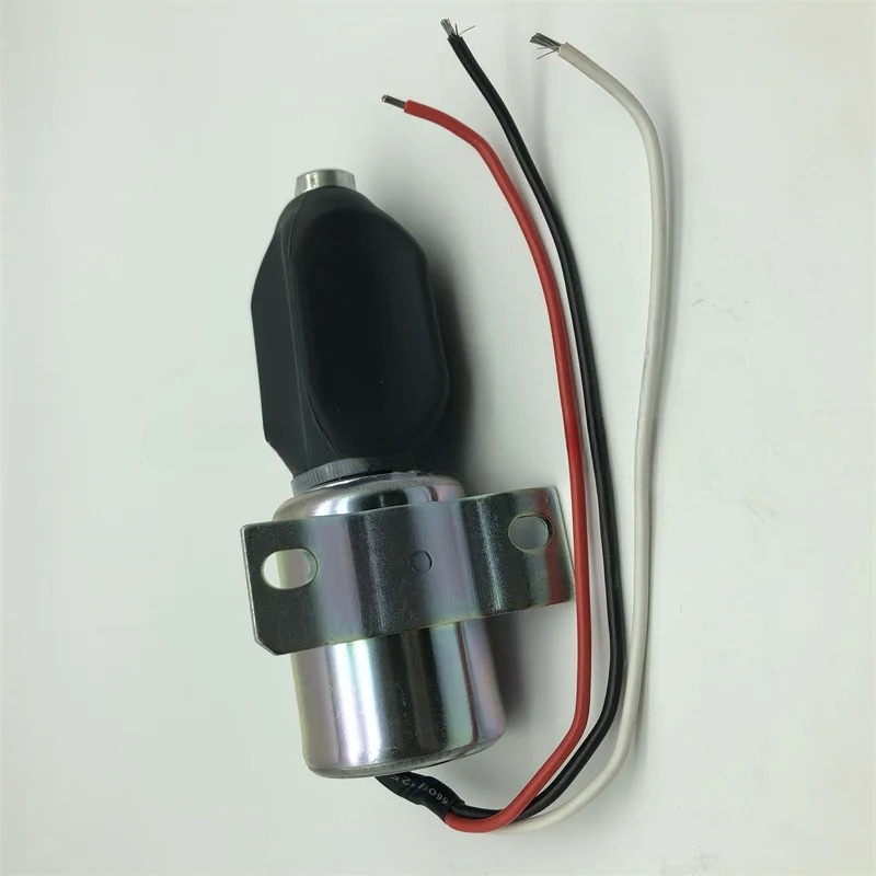 Heavy Equipment Spare Parts - Woodward 12V Fuel Stop Solenoid OE