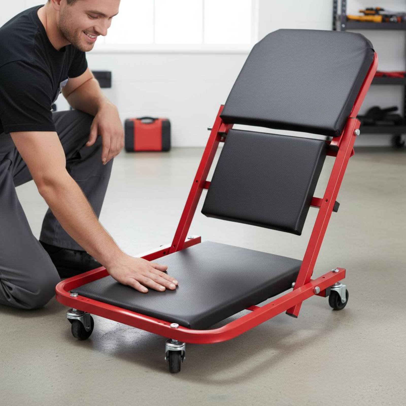 Folding Creeper Seat Foldable  - огляд і ціна Heavy Equipment Repair