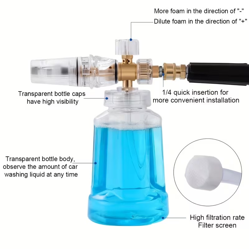 Heavy Duty 1L Car Foam Sprayer - огляд і ціна Heavy Equipment Engineering