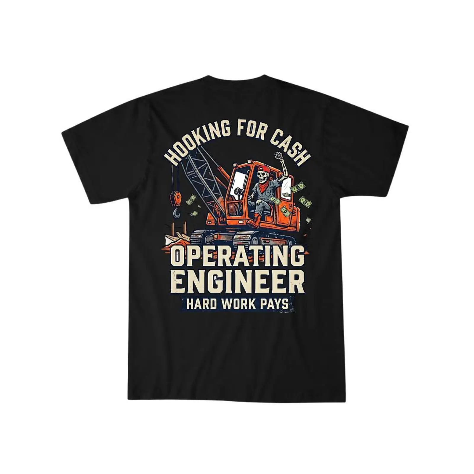 Crane Operator T Shirt Heavy E - огляд і ціна Heavy Equipment Engineer