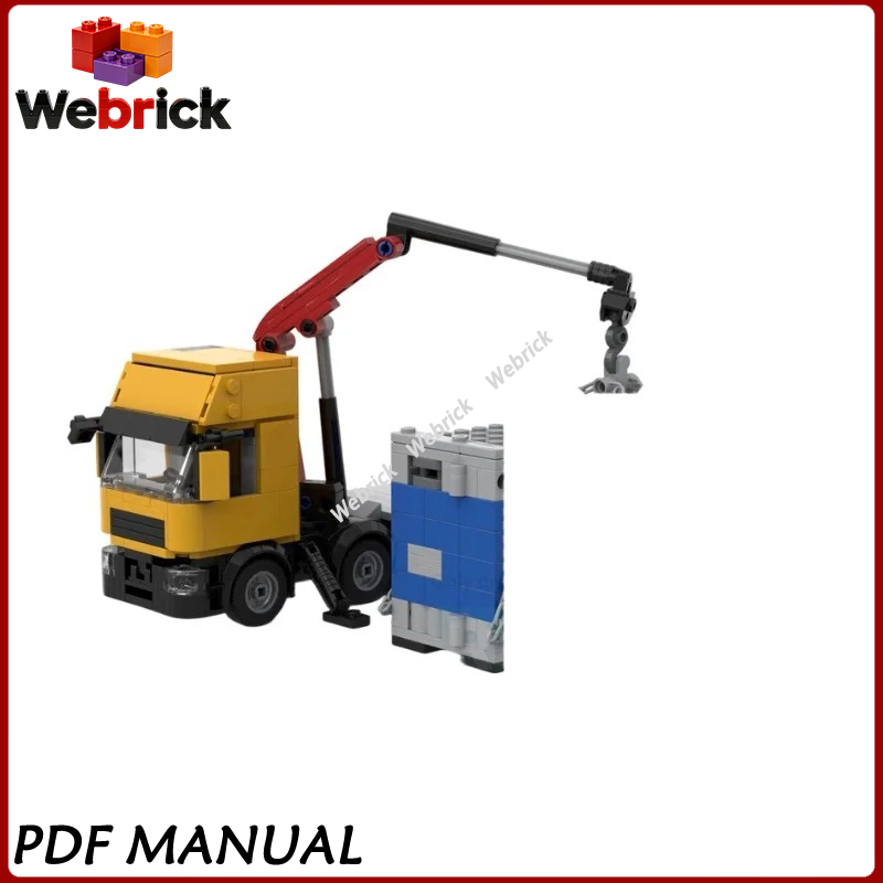 8x4 Heavy Duty Crane Truck MOC - огляд і ціна Heavy Equipment Engineering