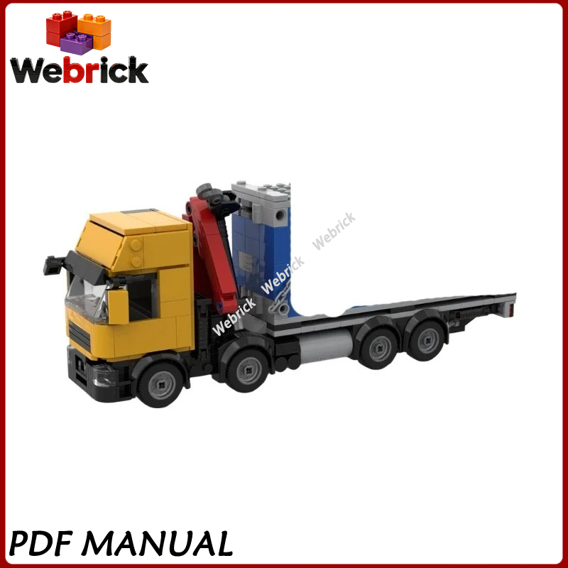 8x4 Heavy Duty Crane Truck MOC - огляд і ціна Heavy Equipment Engineering